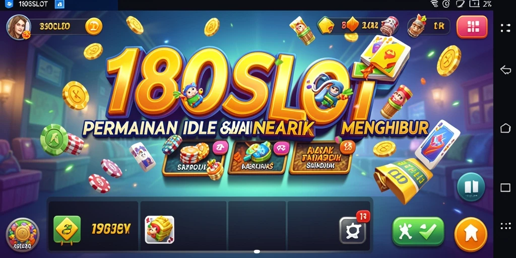 Screenshot utama 180SLOT menunjukkan gameplay Idle yang seru dan menarik.