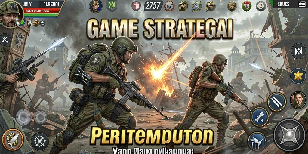 Tampilan gameplay seru dalam 2757 dengan strategi mendalam.