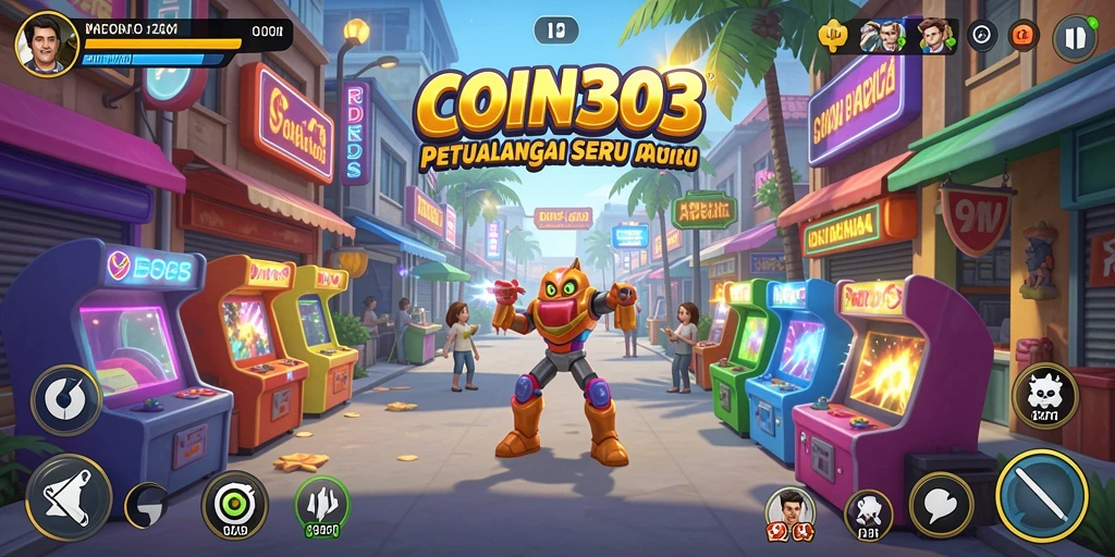 Tampilan menarik dari gameplay COIN303 yang penuh aksi.