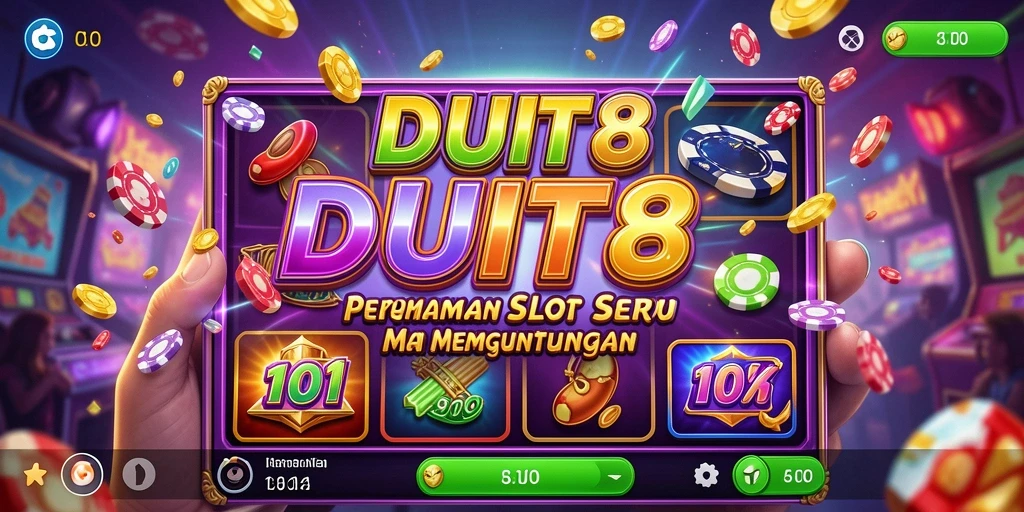Screenshot gameplay DUIT8 menampilkan keseruan permainan slot yang mengasyikkan.