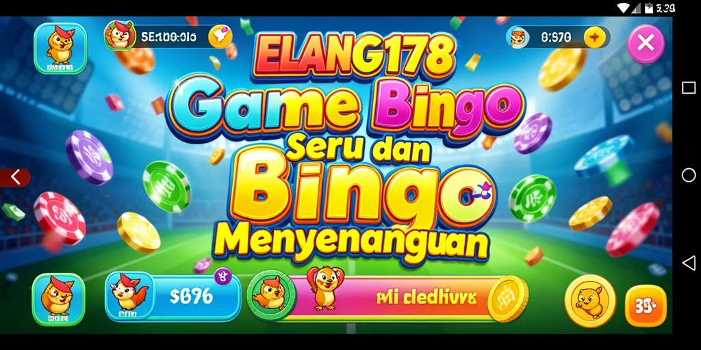 Screenshot gameplay Bingo ELANG178 yang menarik dan interaktif.