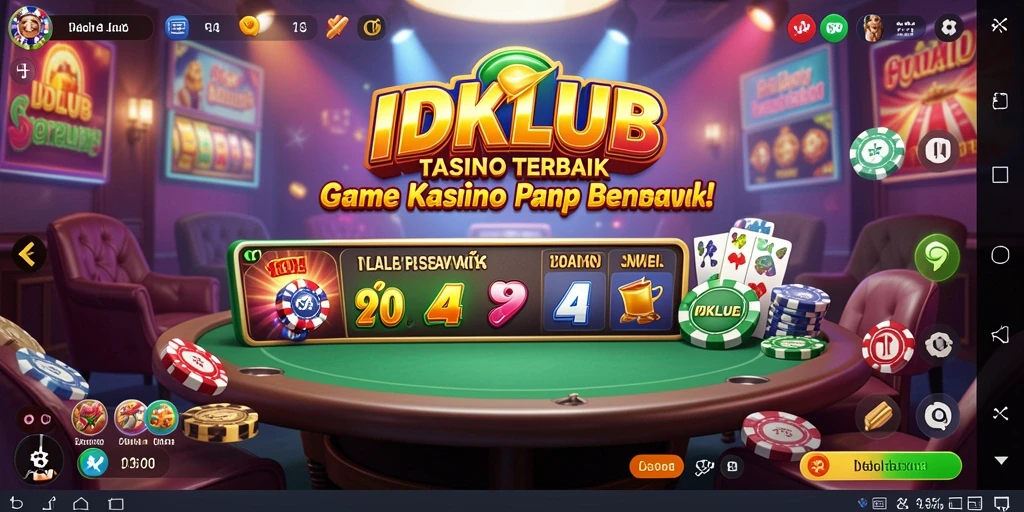 Tampilan gameplay kasino IDKLUB yang seru dan menegangkan.