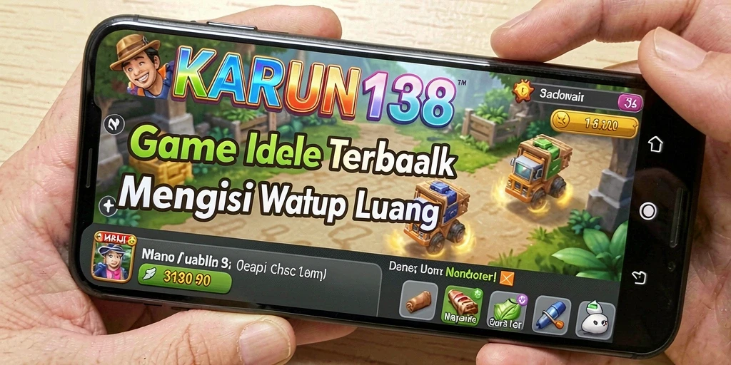 Tampilan gameplay KARUN138 yang seru dan adiktif dalam genre Idle.