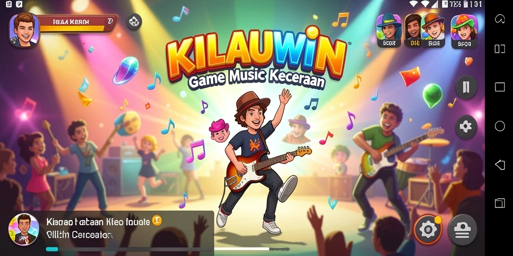 Screenshot gameplay KILAUWIN dengan antarmuka yang menarik.