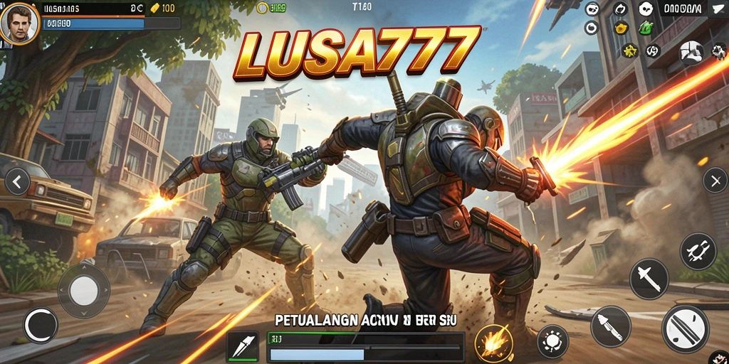 Gambaran gameplay seru dan grafis menawan di LUSA777.