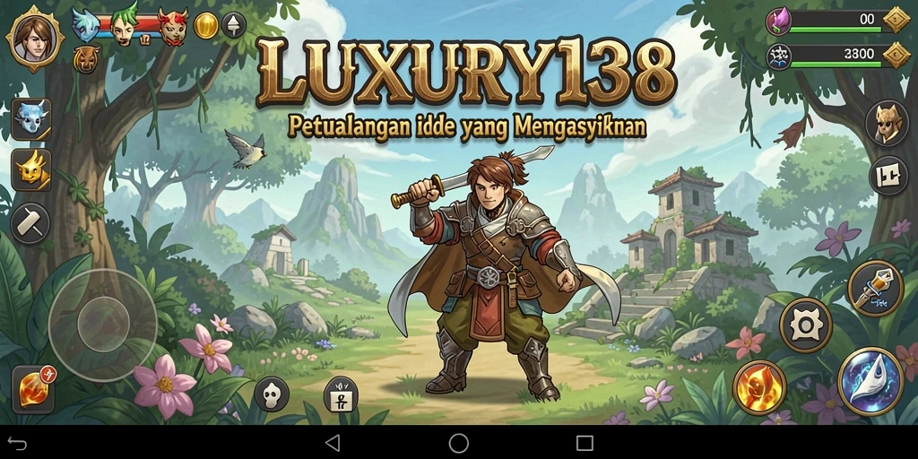 Tampilan gameplay LUXURY138 yang menarik dan mudah dipahami.