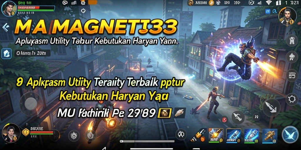 Tampilan antarmuka <strong>MAGNET33</strong> yang sederhana dan efektif saat digunakan.