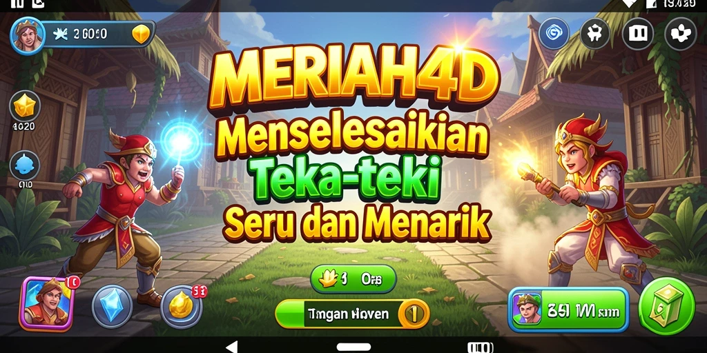 Tampilan gameplay MERIAH4D yang menarik dan menantang.