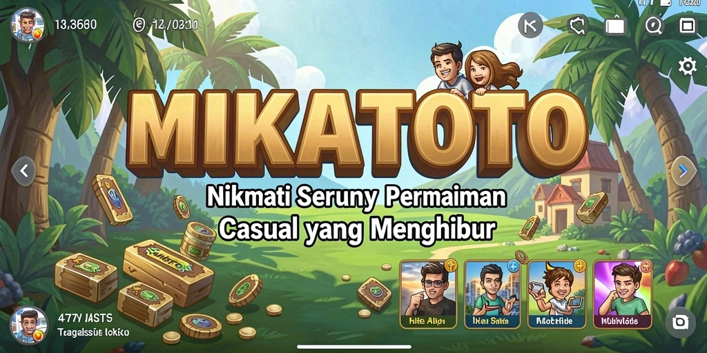 Tangkapan layar MIKATOTO menampilkan aksi seru dalam gameplay Casual.