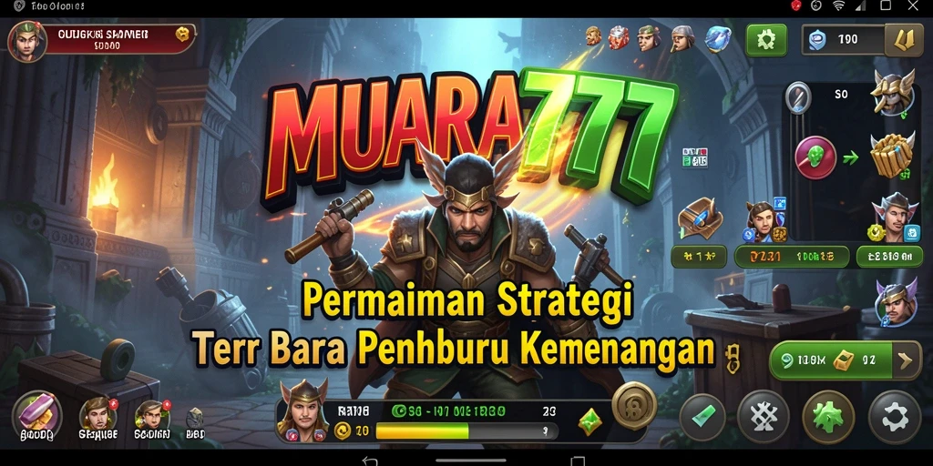 Tampilan menarik dari gameplay taktis MUARA777 yang penuh strategi.