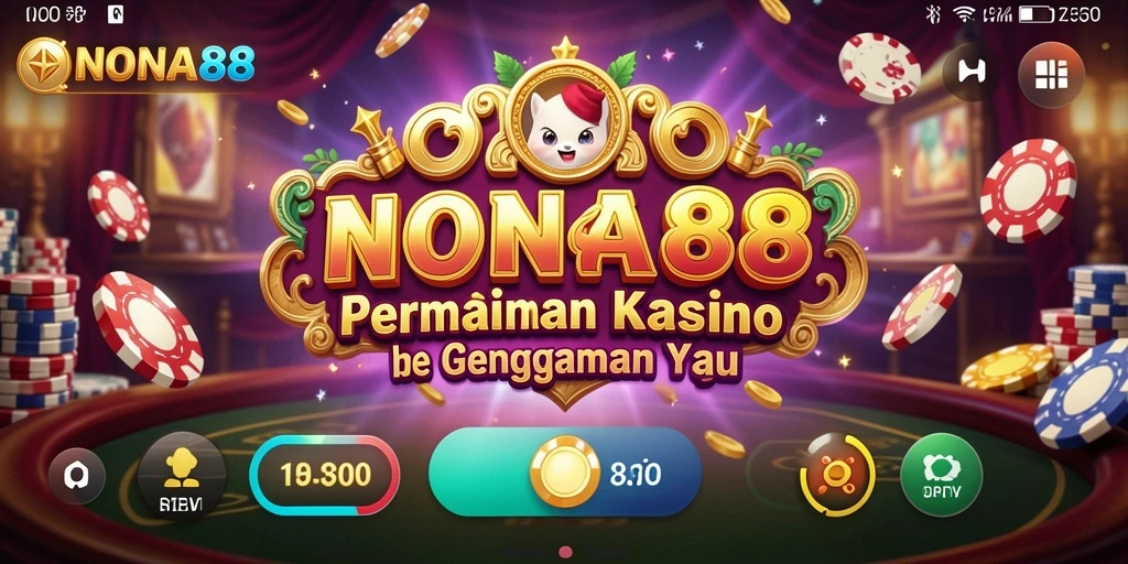 Tampilan menarik dari gameplay Kasino di NONA88.