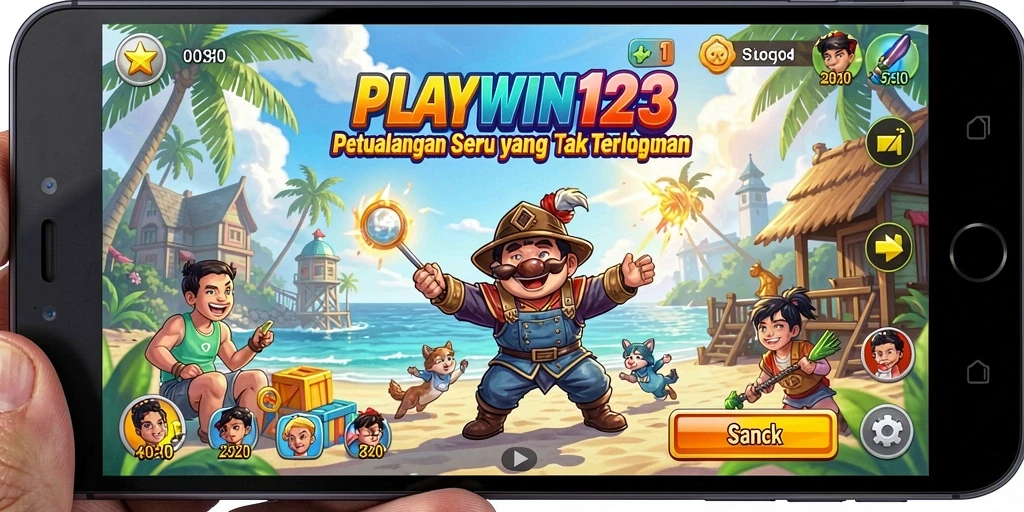 Tampilan gameplay seru dalam petualangan menegangkan dan penuh tantangan.