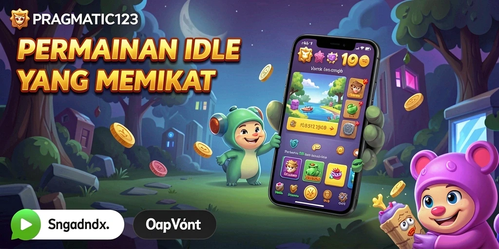 Tampilan seru gameplay PRAGMATIC123 dalam genre Idle.