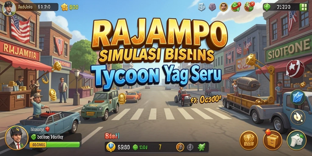 Tampilan gameplay RAJAMPO yang mendebarkan dan menarik.