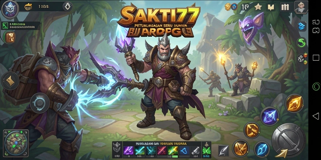 Grafis dan aksi seru dalam gameplay SAKTI77.