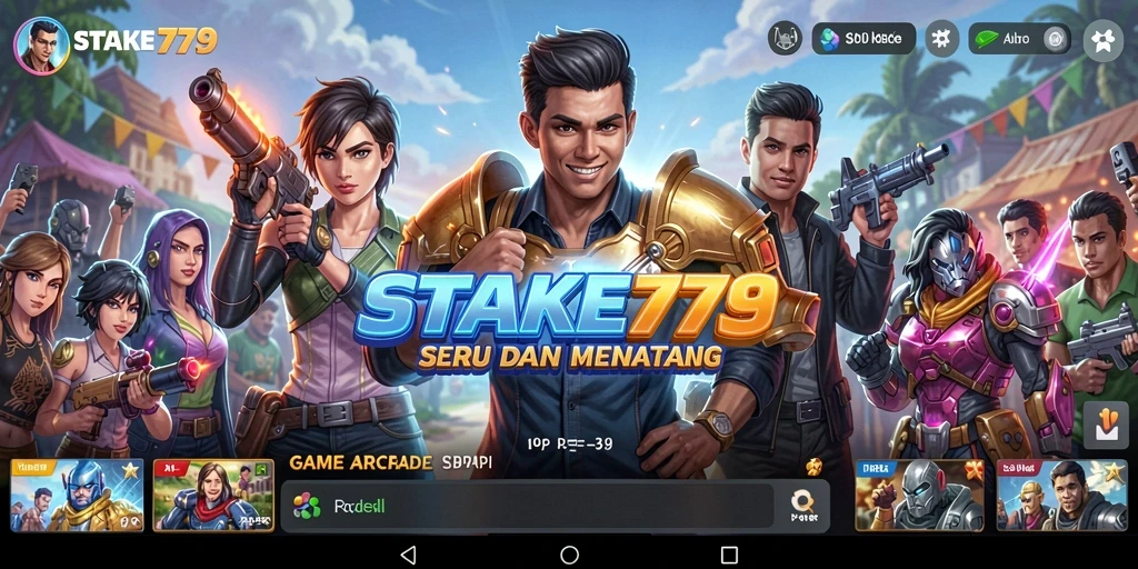 Screenshot STAKE779 menunjukkan aksi gameplay yang mendebarkan dalam genre Arcade.