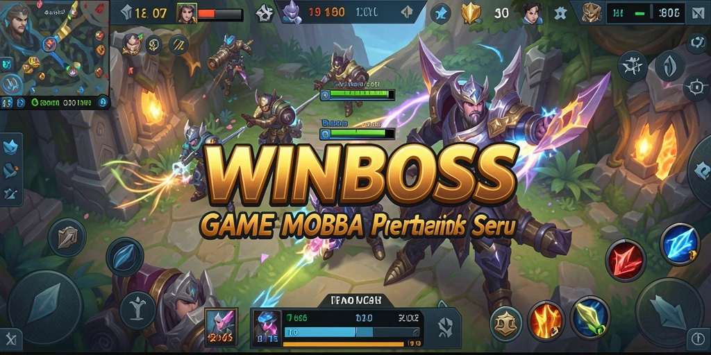 Tangkapan layar dari gameplay WINBOSS yang mendebarkan.